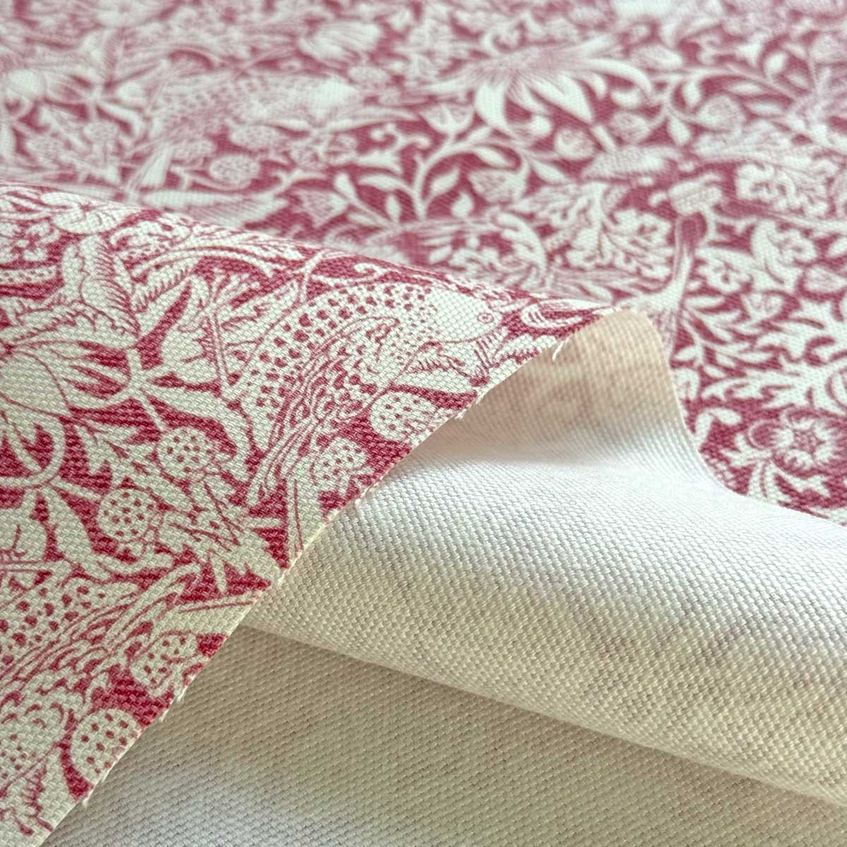 V&A William Morris ウィリアムモリス オックス生地＜Strawberry Thief