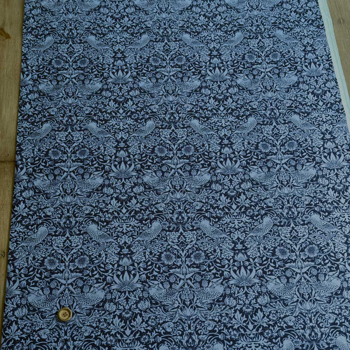 V&A William Morris ウィリアムモリス オックス生地＜Strawberry Thief