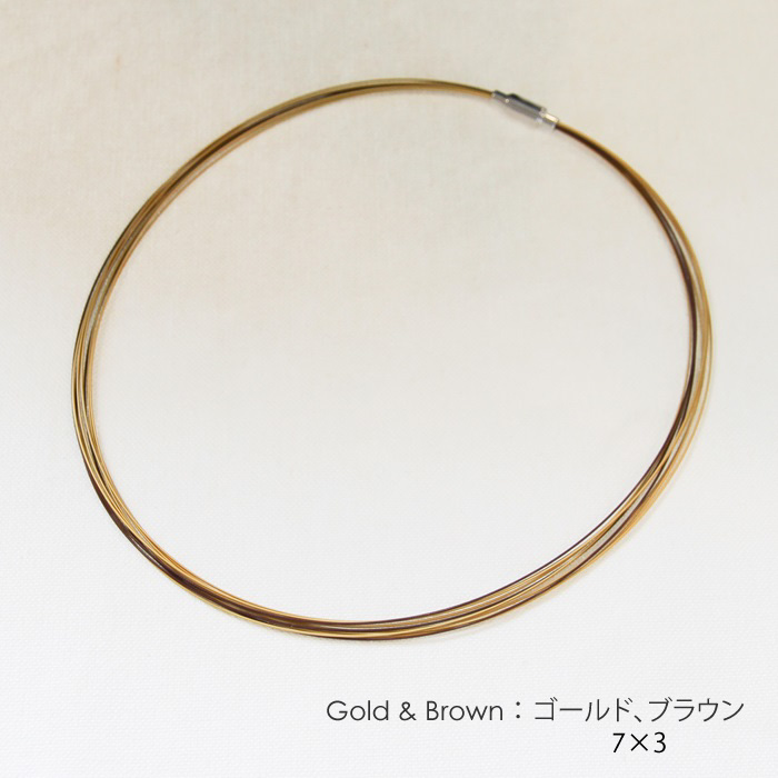 K18チョーカーワイヤーネックレス40-45㎝細め K18チョーカーワイヤーネックレス40-45㎝細め