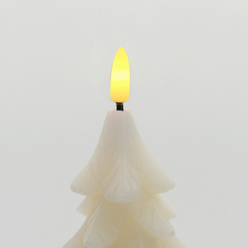 LEDライト キャンドル ツリー L パーティやインテリアを彩る 半磁器