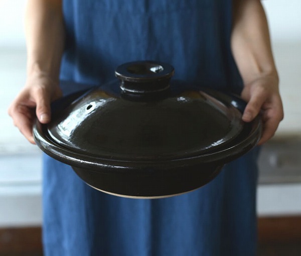 studio m'（スタジオエム） 土鍋 亀福 8号土鍋 スタジオm 鍋 ホワイト