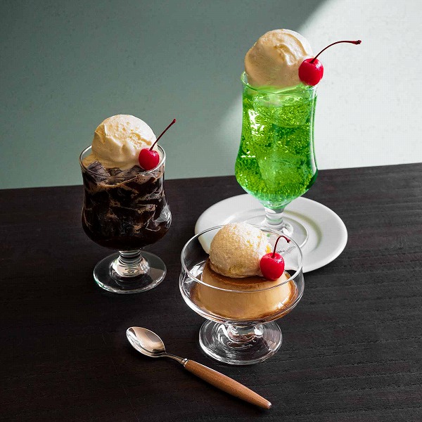 東洋佐々木ガラス アイスクリーム レトロ 昭和レトロ 純喫茶 喫茶店