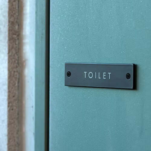POSH LIVING（ポッシュリビング） サインプレート トイレ TOILET