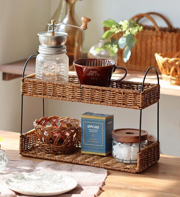 UTILE ユティル アイアンスパイスラック バスケット 水洗いができる