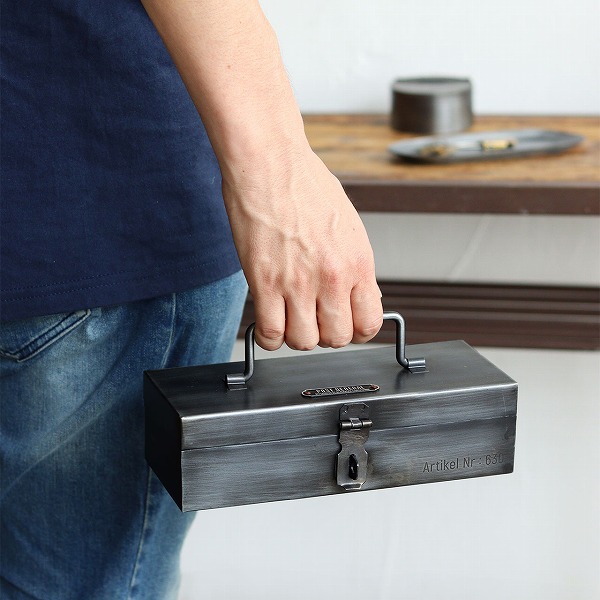 ツールボックス インダストリアル シャビー 工具箱 道具入れ ツールボックス インダストリアル シャビー 工具箱 道具入れ ツール