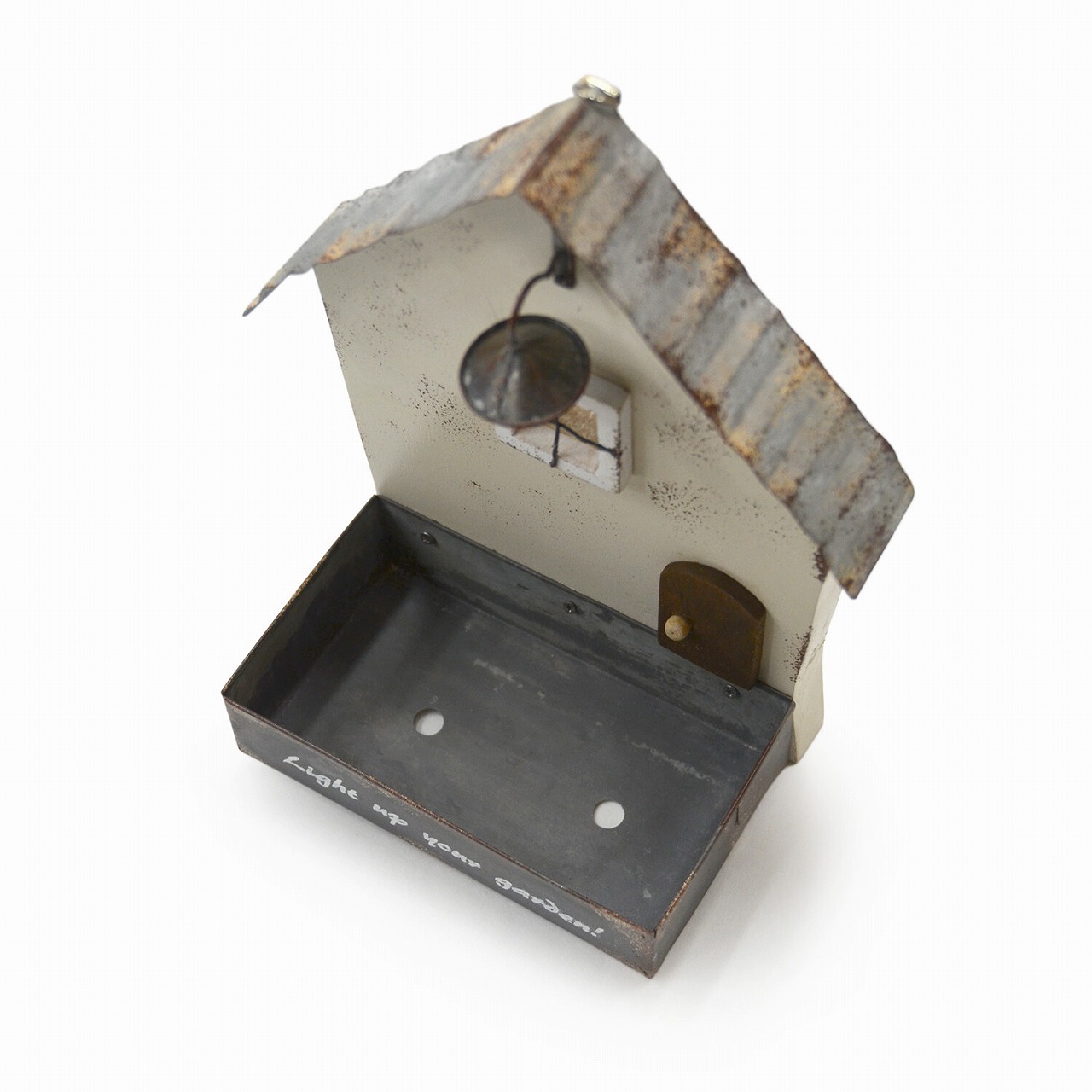 ランプハウスプランター/A ホワイト アンティーク風 azi-azi アジアジ