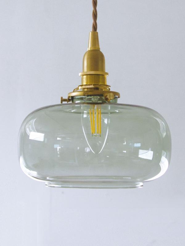 AXCIS（アクシス） ガラスシェード ココン ミント グリーン ホーム