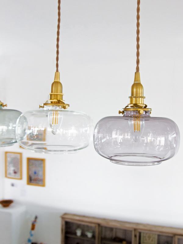 AXCIS（アクシス） ガラスシェード ココン ミント グリーン ホーム