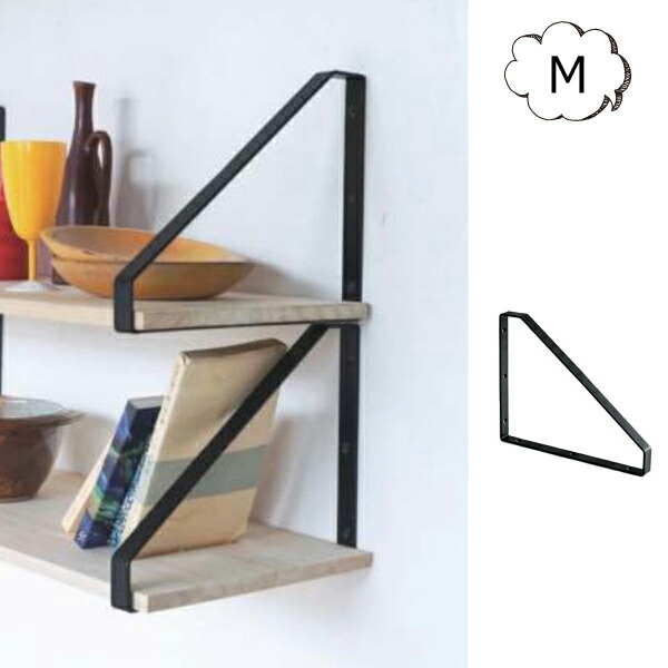 アイアンウォールシェルフ a.depeche インテリア iron wall shelf support L / アイアン