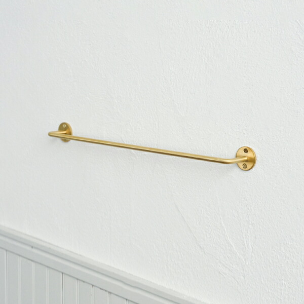 AXCIS（アクシス） ブラス タオルハンガー 43cm M ゴールド Homestead