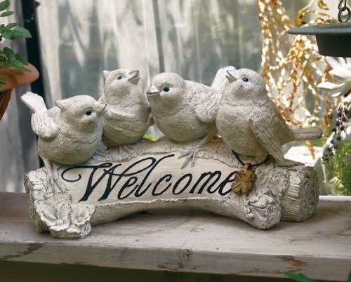 キシマ（KISHIMA） バード ガーデンオーナメント ことり 小鳥 とり