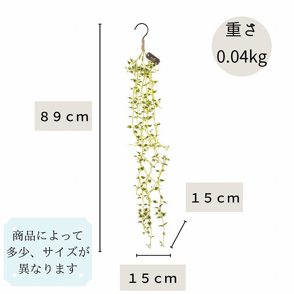 専用ページ☆ アイビー フック付きタイプ 消臭アーティフィシャルグリーン