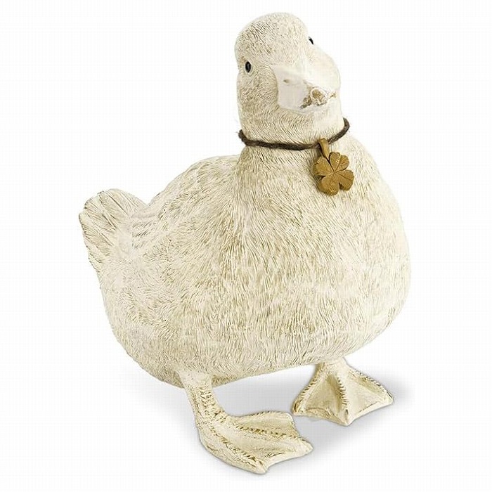 おまかせ屋！！ キシマ（KISHIMA） アヒル ダック 1匹 鳥 ガーデンオーナメント