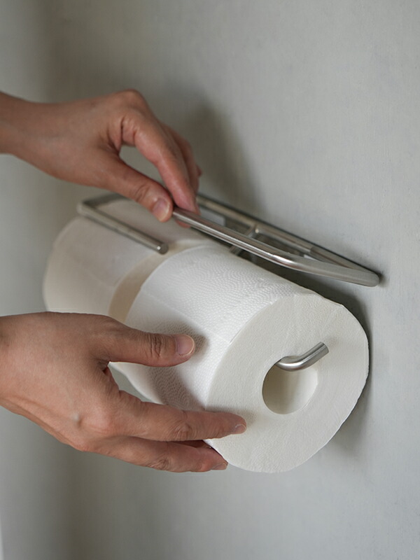 AXCIS（アクシス） トイレットペーパーホルダー ダブル ステンレス