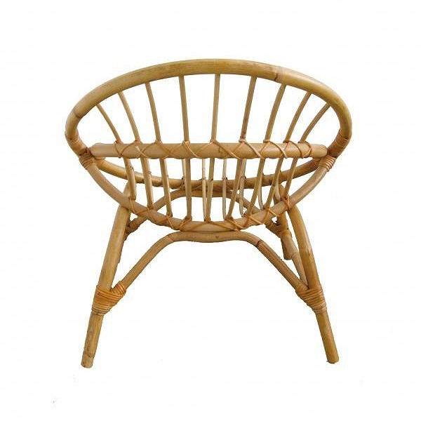 AXCIS（アクシス） スツール ラタンラウンドチェア イス 椅子 丸型