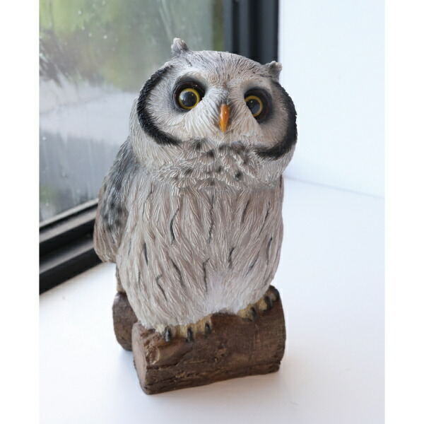 ルック・ブランチオウル アンティーク調 ふくろう フクロウ 梟 不苦労