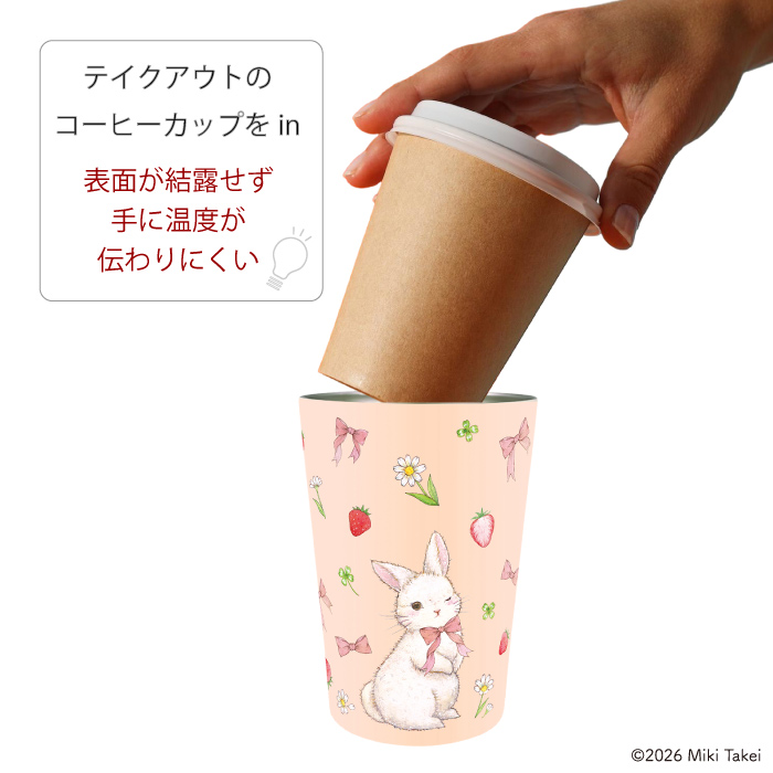 2/5新発売 たけいみき ステンレス タンブラー 450ml】Miki Takei 保温