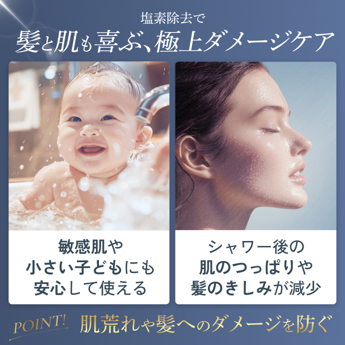 塩素除去カートリッジ パーフェクトケアバブル専用 シャワーヘッド