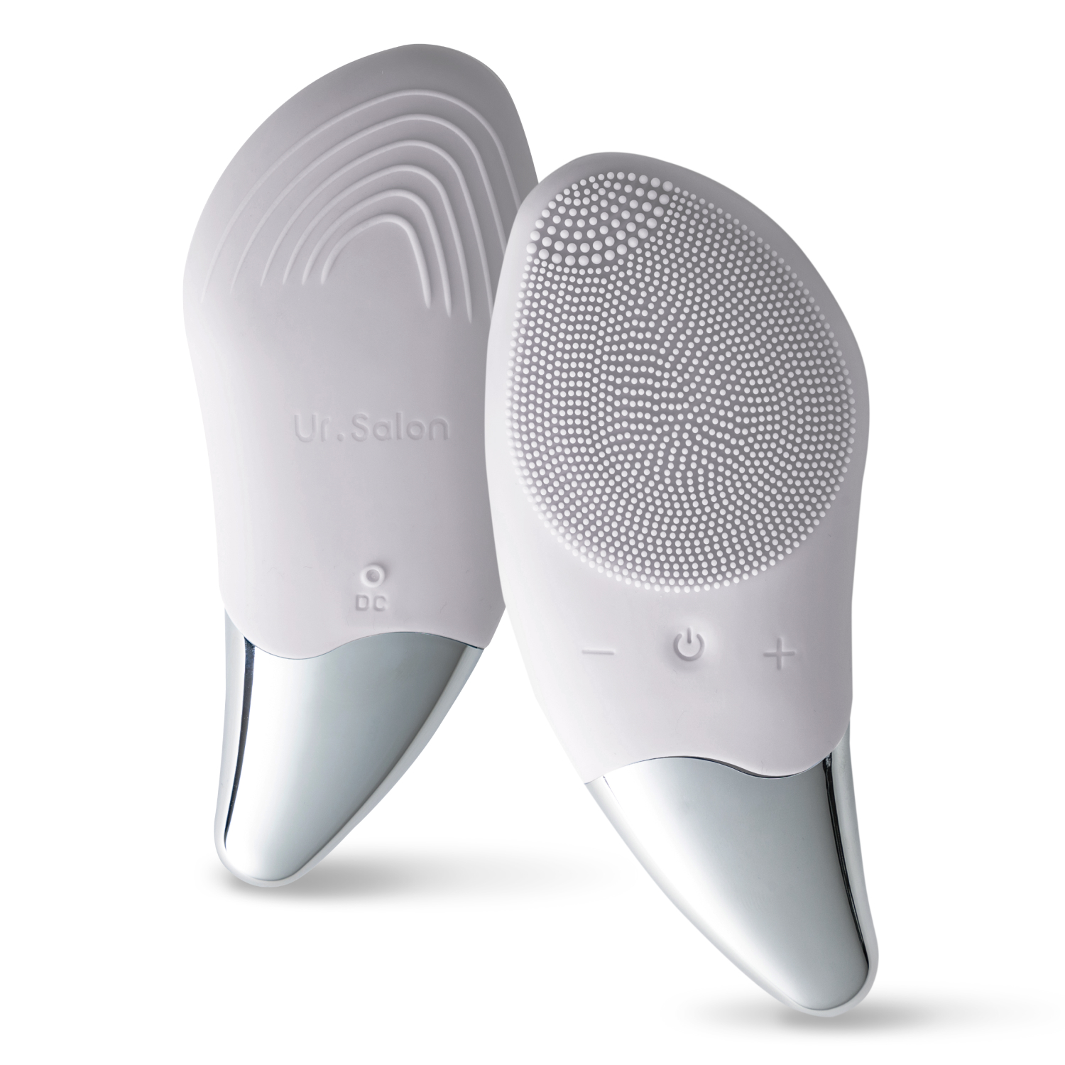 Ur.Salon 電動 洗顔ブラシ シリコン 洗顔器 IPX7 防水 温感機能 毛穴