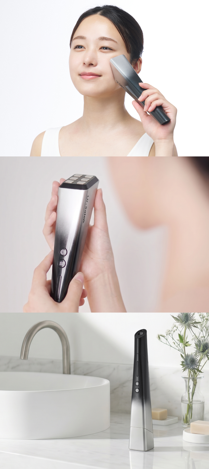Ur.Salon 美顔器 RF 高周波 6.78MHz ラジオ波 赤色LED 温感 全顔 3段階