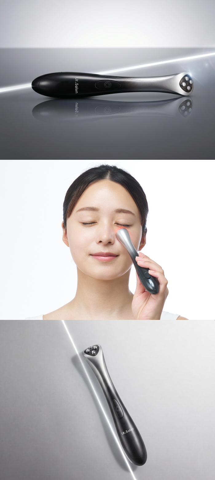 Ur.Salon 美顔器 ペン型 EMS RF 赤色LED 目元 口元 部分ケア 約49g