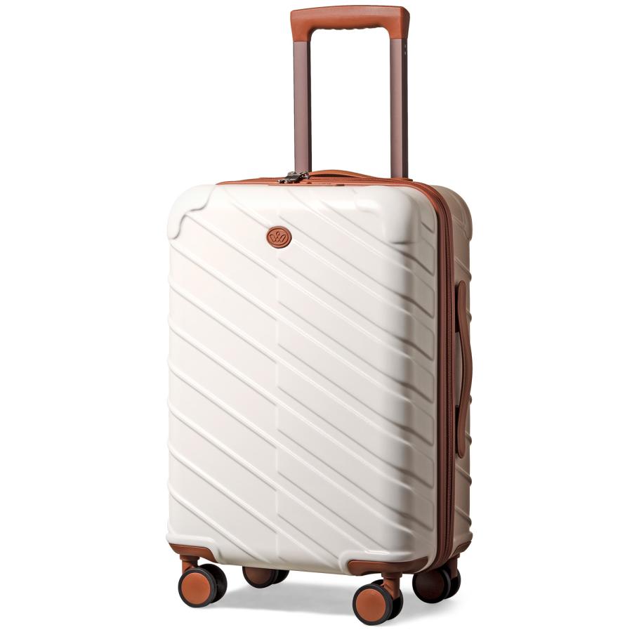 スーツケース 機内持ち込み 2泊3日 Sサイズ ハードタイプスーツケース ＆WEAR キャリーバッグ 約38L 軽量 大容量 静音 ダブルキャスター 一年保証 送料無料｜merin-888｜02