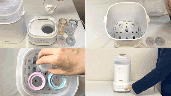 哺乳瓶スチーマー