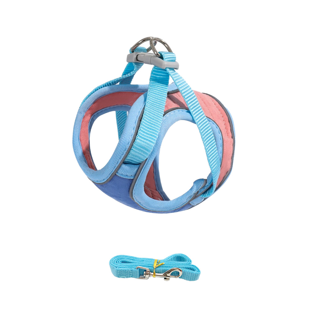 LAMOUR（ラムール） 猫 ハーネス 抜けない ダブルロック つけやすい