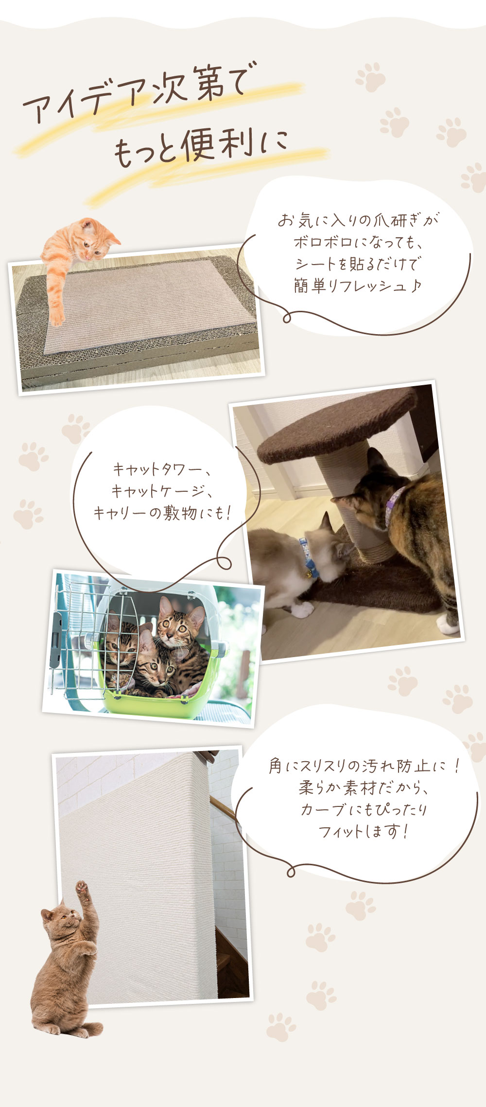 爪研ぎシート