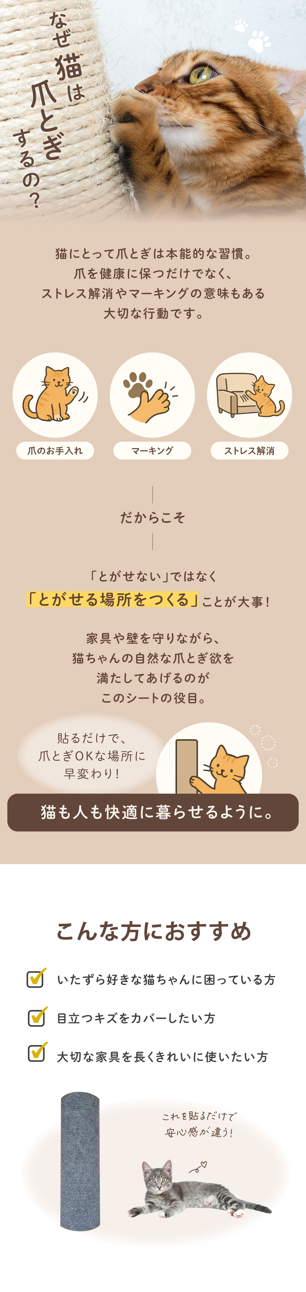 爪研ぎシート