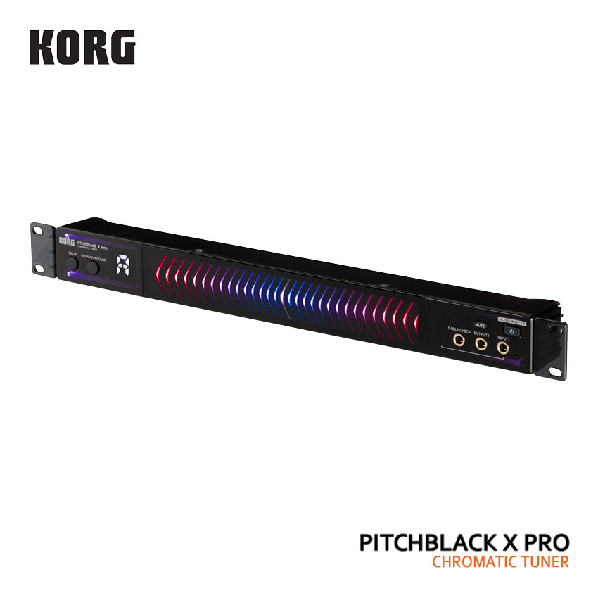 KORG ラックマウントチューナー Pitchblack X Pro PB-X-PRO エフェクター コルグ