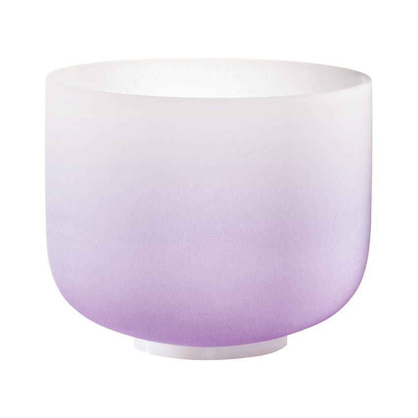 MEINL - マイフランネル CSBC8B クリスタルシンギングボウル 8in Color Frosted Crystal Singing Bowls 楽器、手芸、コレクション-パーカッション、打楽器
