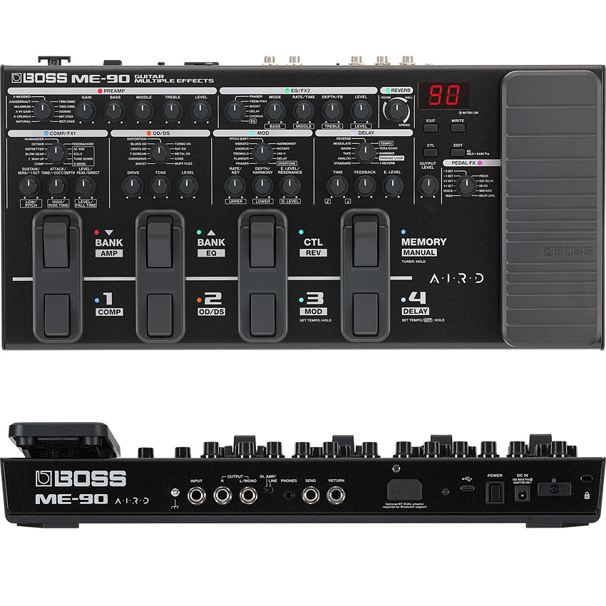 BOSS（ボス） マルチエフェクター ME-90 純正アダプター＆BT-DUAL