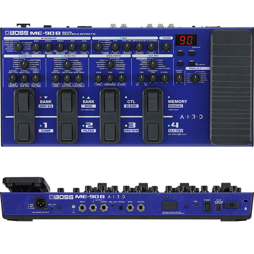 BOSS（ボス） ベース用マルチエフェクター ME-90B エフェクター : 楽器