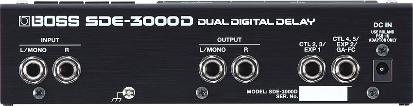 BOSS デジタルディレイ SDE-3000D Dual Digital Delay ボスエフェクター