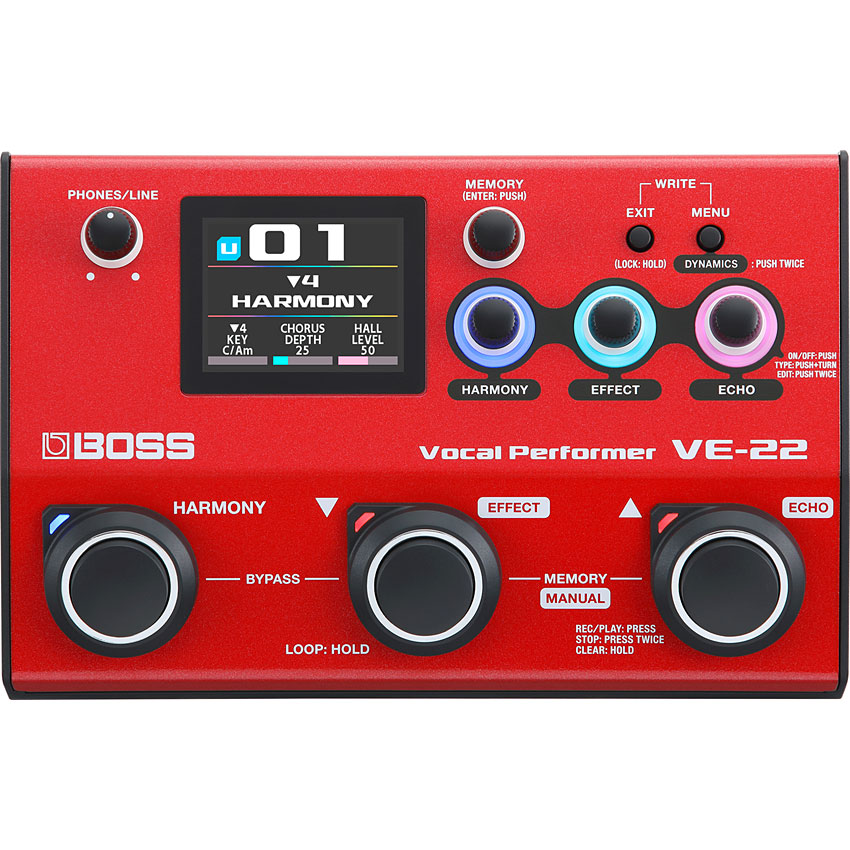 BOSS（楽器、器材） BOSS ボーカルパフォーマー VE-22 Vocal