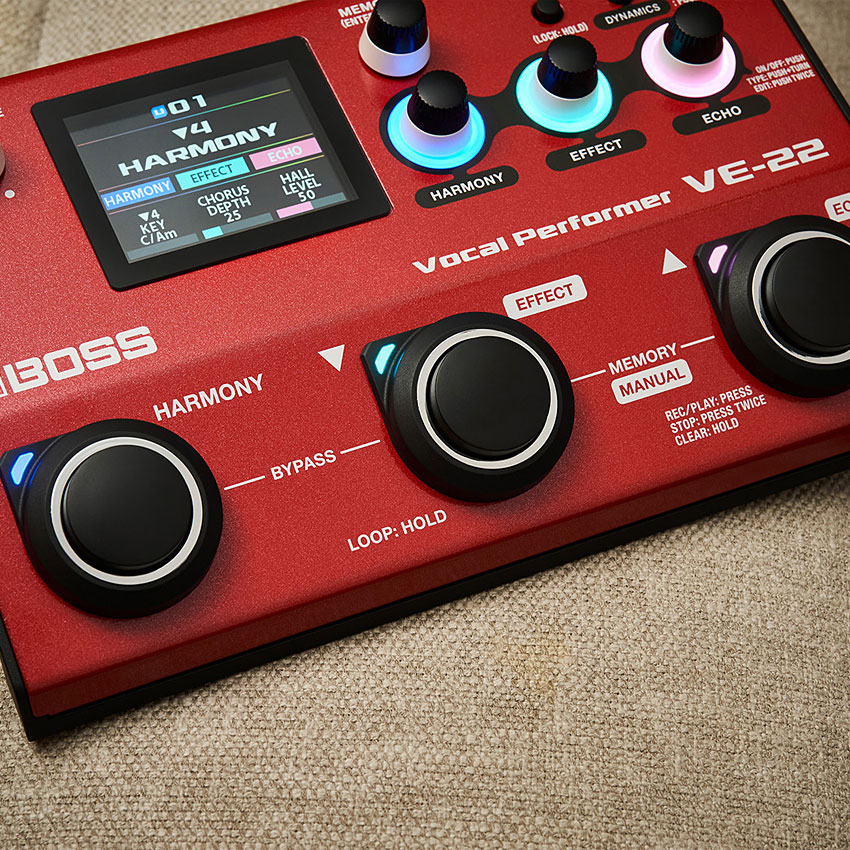 Boss VE-22 Vocal Performer Effects Processor - Perfect Circuit