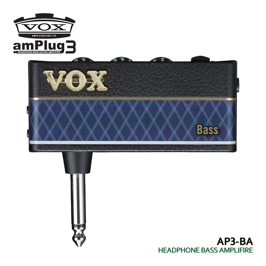 VOX ヘッドホンアンプ amPlug3 Bass アンプラグ AP3-BA ベースアンプ | VOX