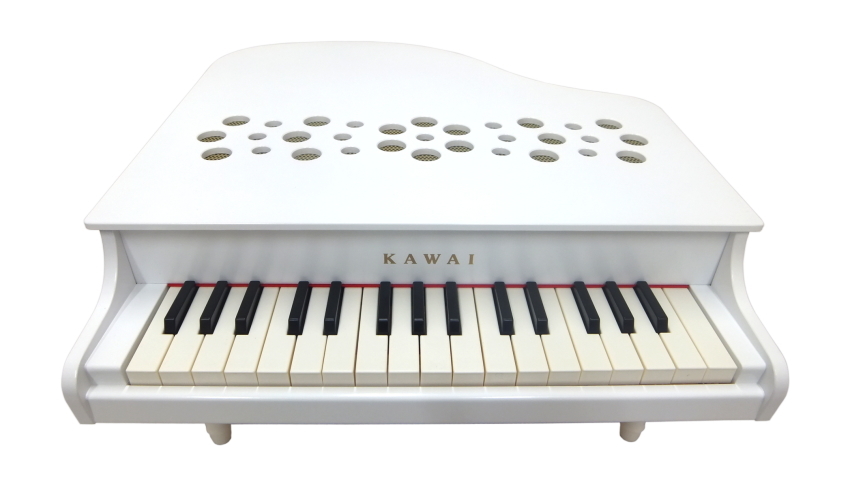 KAWAI カワイ ミニピアノ P-32 ホワイト 1162 ミニピアノカバー付き