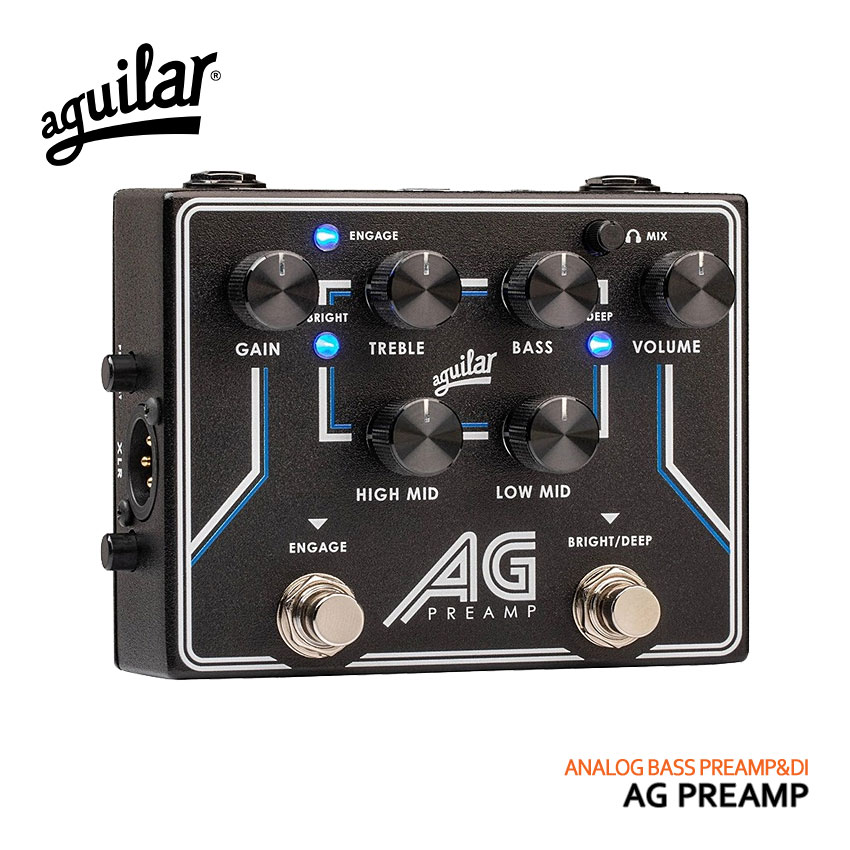 9/15迄期間限定値下げ！　Aguilar AG PREAMP ベースプリアンプ アギュラー ベースプリアンプ AG PREAMP AGプリアンプ aguilar : 楽器