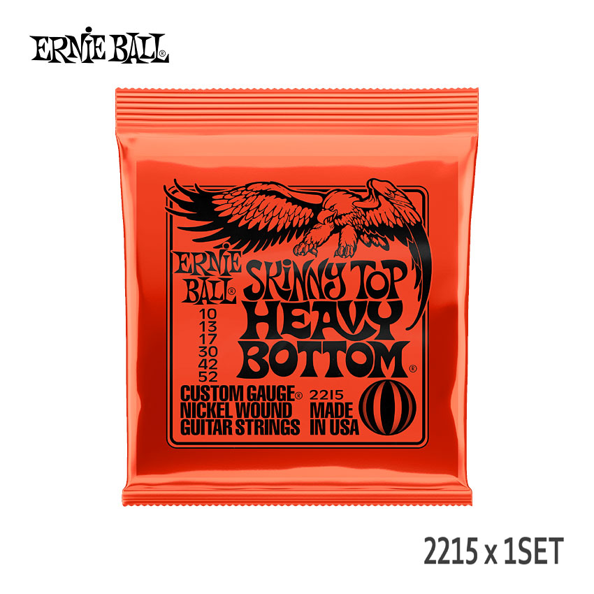 エレキギター弦 アーニーボール 2215 1セット 10-52 スキニートップヘビーボトム ERNiE BALL ERNiE BALL エレキ弦 | ERNIE BALL