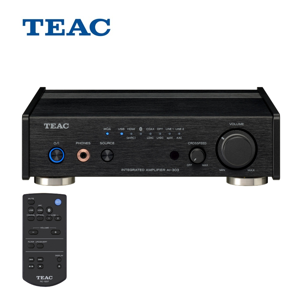 2022春夏 TEAC プリメインアンプ AI-303-B ブラック 2月8日発売予定