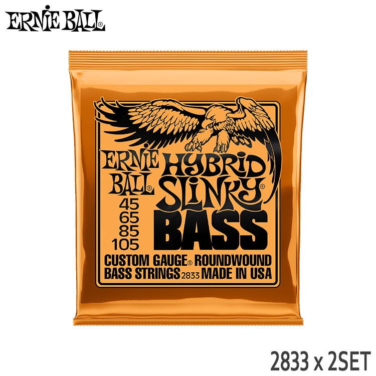 ERNIE BALL（アーニーボール） ベース弦 45-105 2833 2セット 