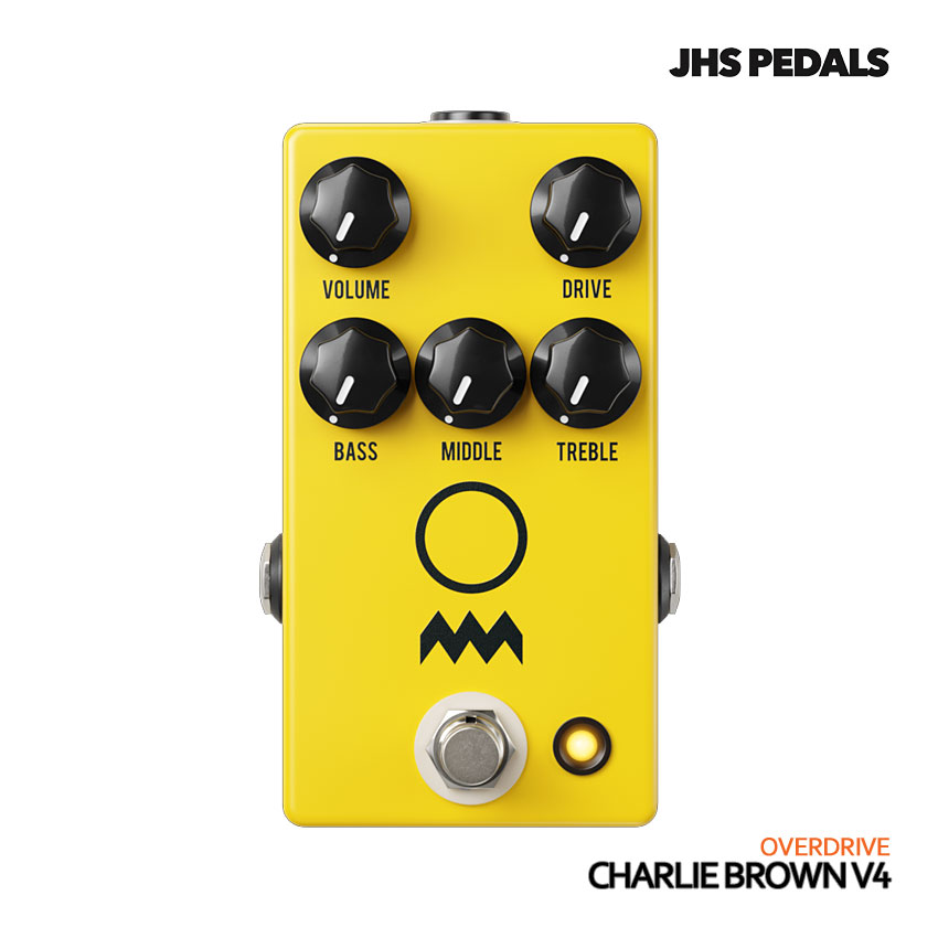 JHS Pedals オーバードライブ Charlie Brown V4 エフェクター :286 CharlieBrown V4:楽器のことならメリーネット