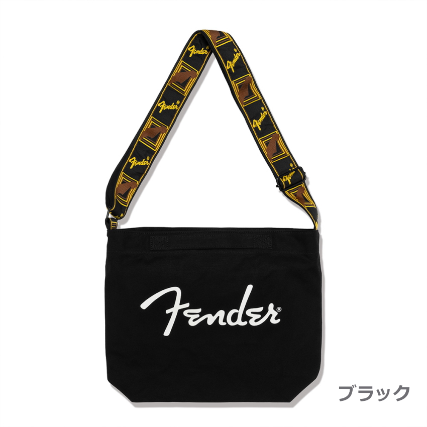 Fender A4トートバッグ モノグラムストラップ仕様 キャンバス｜merry-net｜02