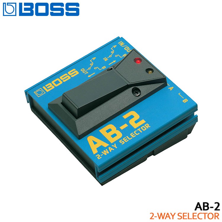 BOSS セレクタースイッチ AB-2 ボス ラインセレクター : ab-2 : 楽器の