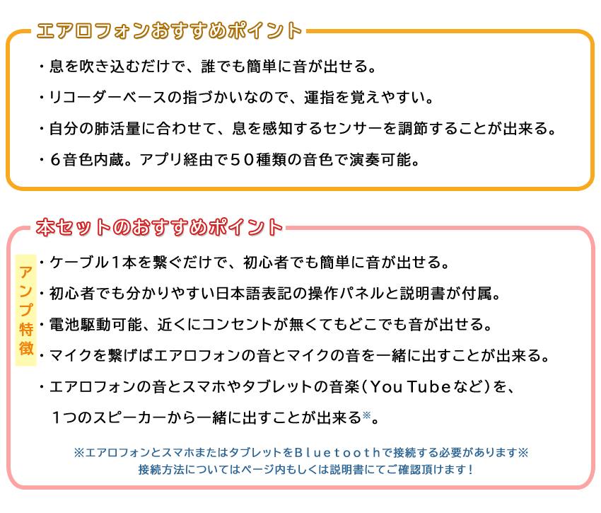 Roland Aerophone mini AE-01【初心者でも簡単に接続できる】日本語表記の操作パネル＆説明書が付いたアンプ付きセット ウインドシンセ デジタル管楽器 電子楽器 | ローランド | 01