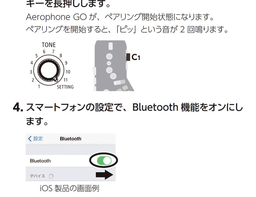 Roland Aerophone GO AE-05【初心者でも簡単に接続できる】日本語表記の操作パネル＆説明書が付いたアンプ付きセット ウインドシンセ デジタル管楽器 電子楽器 | ローランド | 04