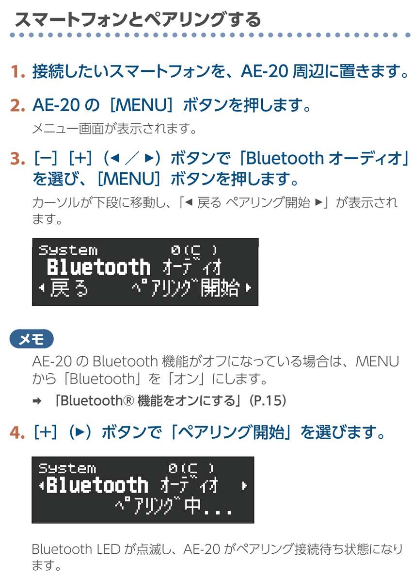 Roland Aerophone AE-20【初心者でも大丈夫！簡単に路上ライブが出来るセット】日本語操作パネルのアンプ付き ウインドシンセ デジタル管楽器 電子楽器 | ローランド | 07