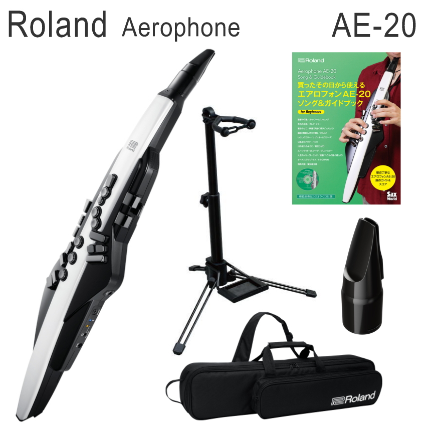 Roland Aerophone /AE-20 エアロフォン デジタル管楽器（ケース/ガイド